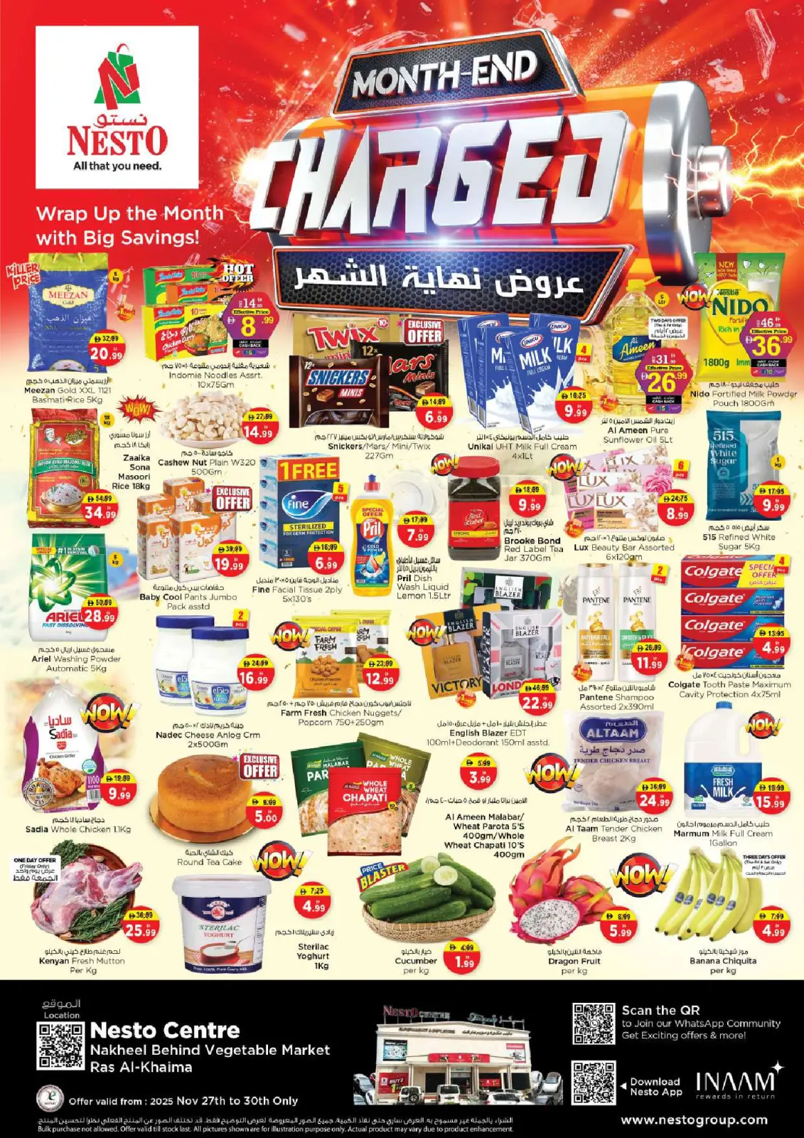 Nesto  Ajman  Offers from 27 to 30 November End of month offers - Al Tallah - Page 1