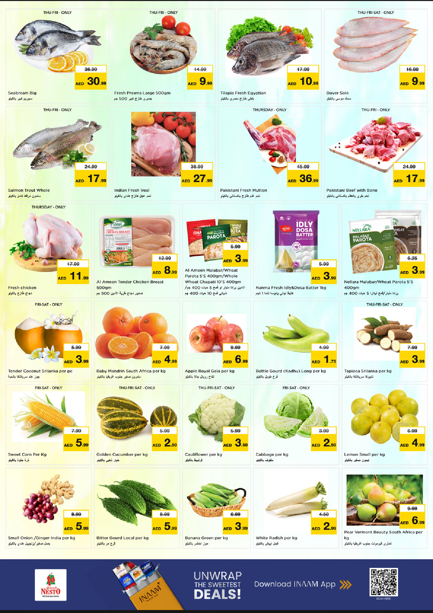 Nesto  Sharjah  Offers from 27 to 30 November End of month offers - Kalba