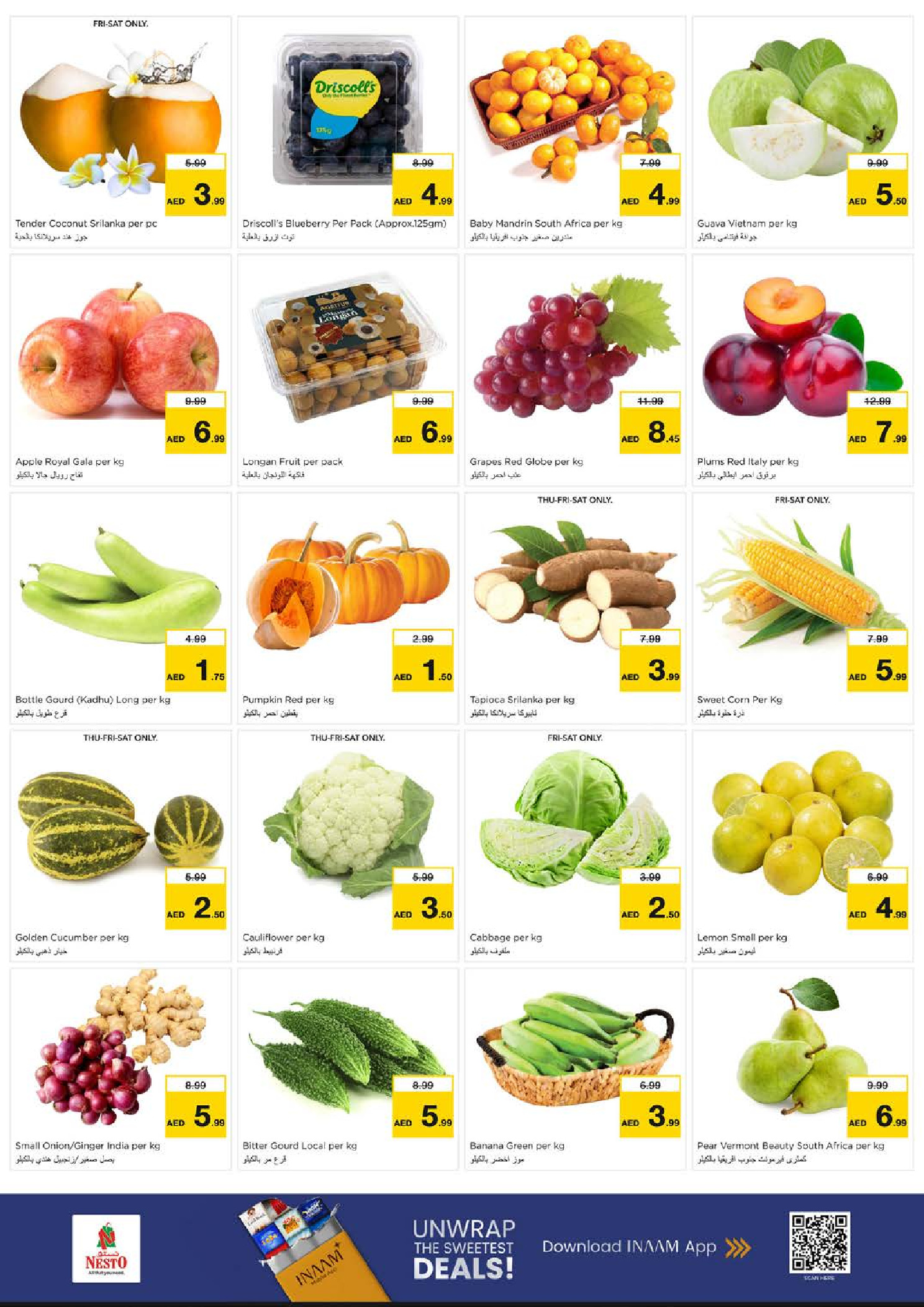 Nesto  Dubai  Offers from 27 to 30 November End of month offers - Hor Al Anz