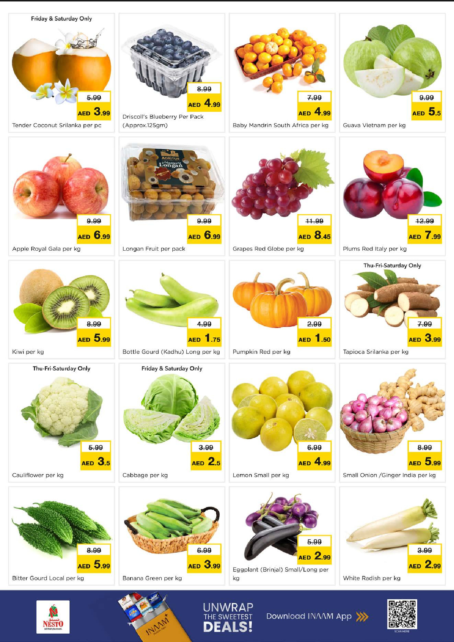 Offres Nesto  Dubai  de 27 à 30 novembre Offres de fin de mois - Jabel Ali 2