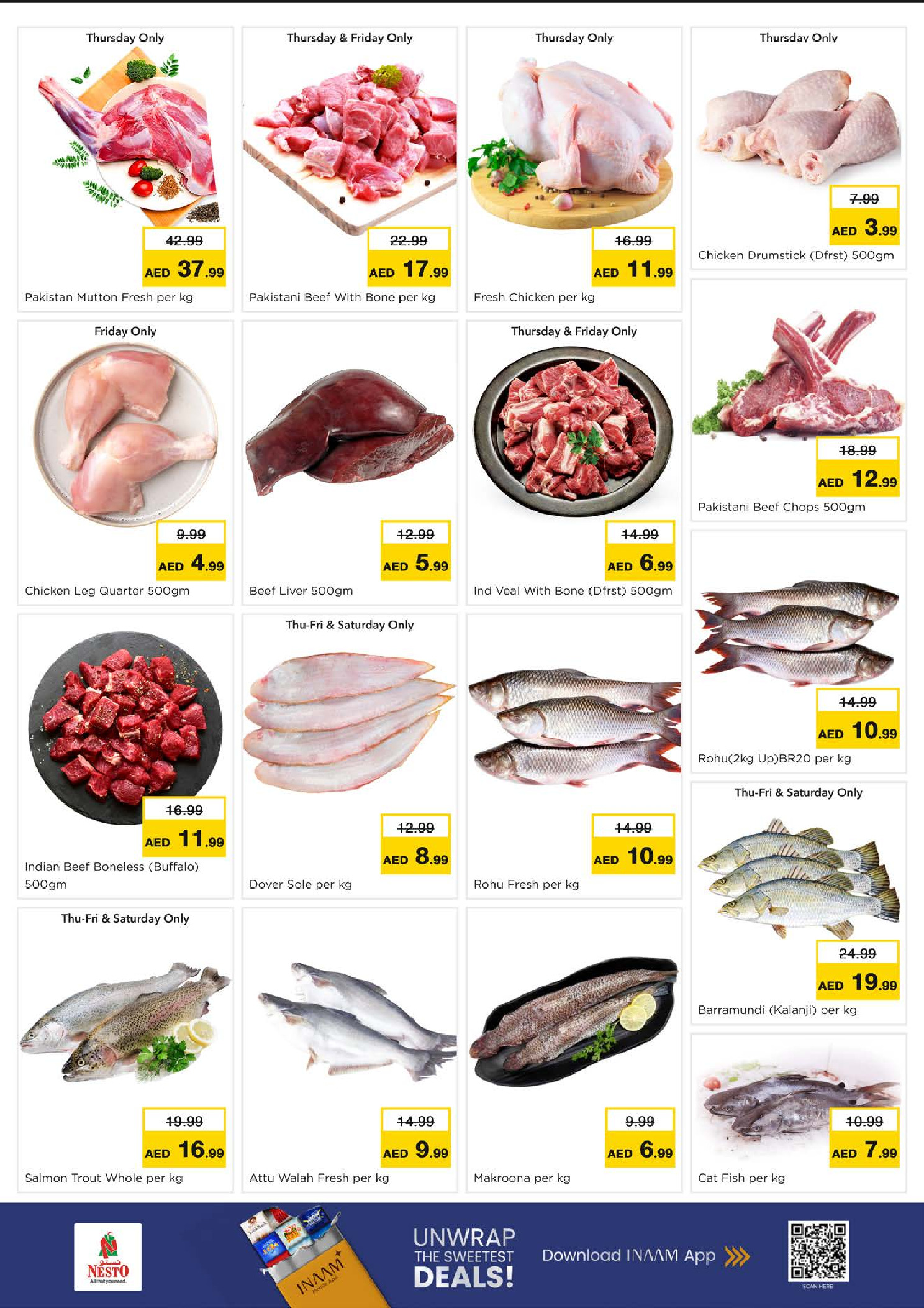 Offres Nesto  Dubai  de 27 à 30 novembre Offres de fin de mois - Jabel Ali 2