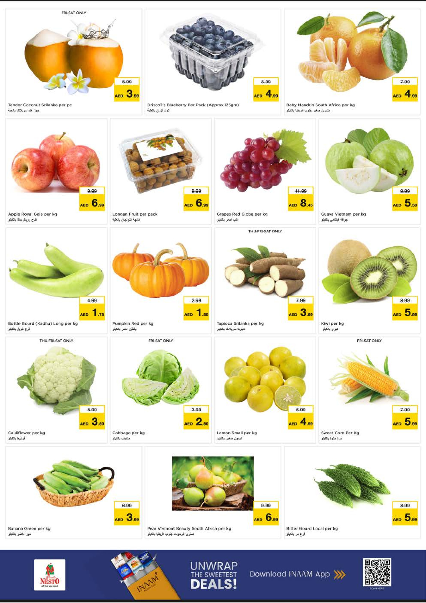 Nesto  Dubai  Offers from 27 to 30 November End of month offers - Al Mina