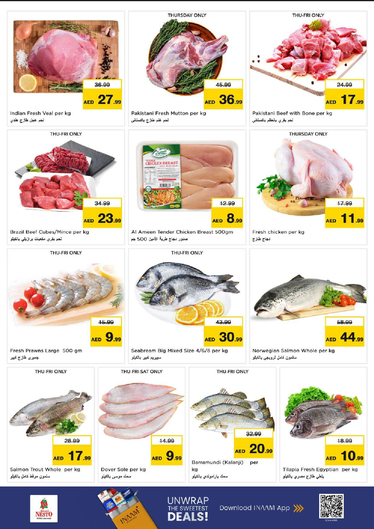 Nesto  Dubai  Offers from 27 to 30 November End of month offers - Al Warsan