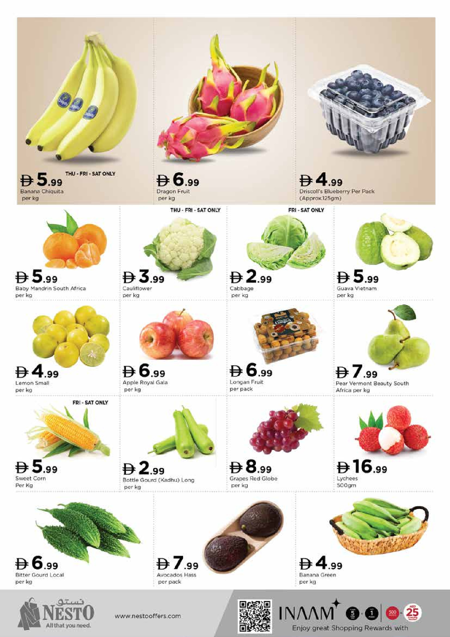 Nesto  Dubai  Offers from 27 to 30 November End of month offers - Al Arjan