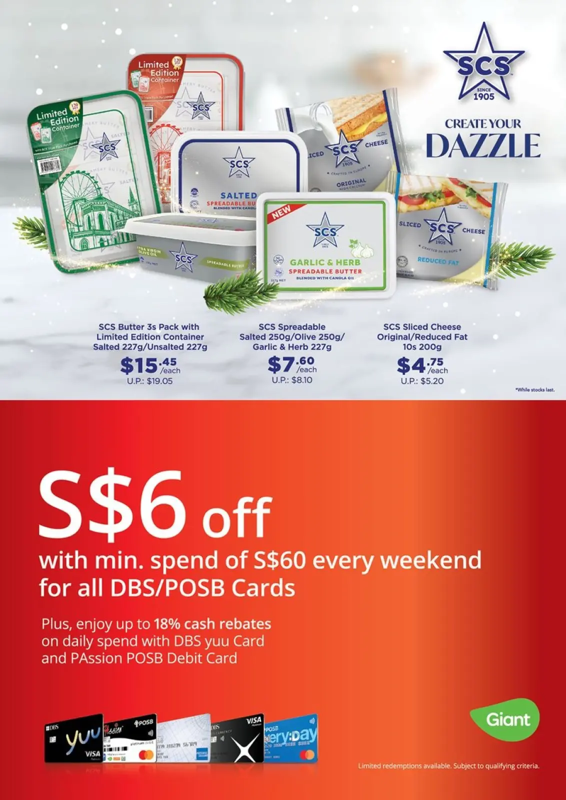 Page 19 in Year End Savings Catalogue at Giant Singapore