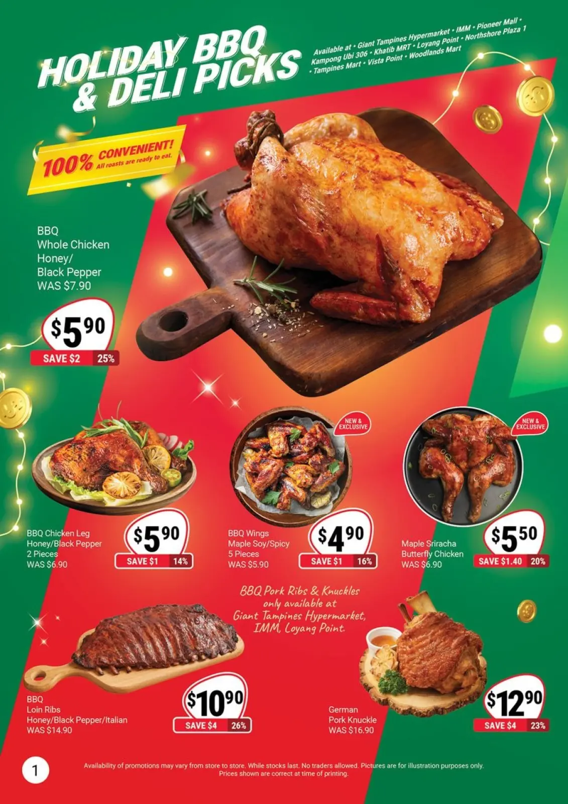 Page 2 in Year End Savings Catalogue at Giant Singapore
