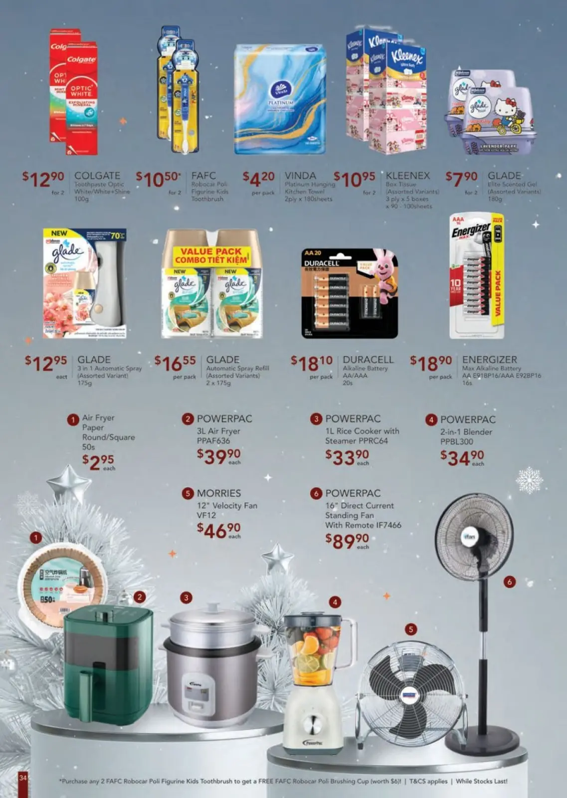 Page 34 dans Offres de Noël chez Sheng Siong Singapour