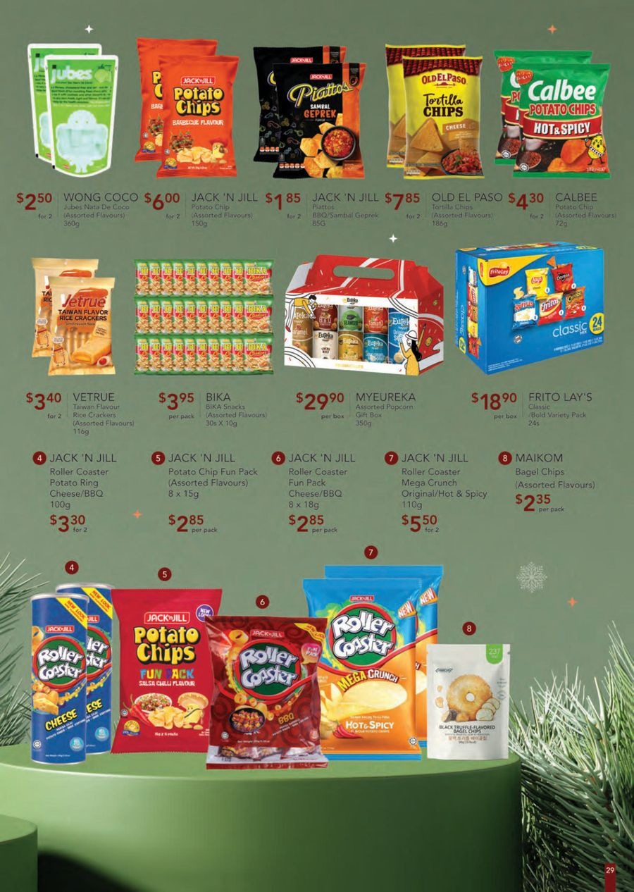 Ofertas de Sheng Siong Singapur de 30 noviembre a 2 enero 2026 ofertas de navidad