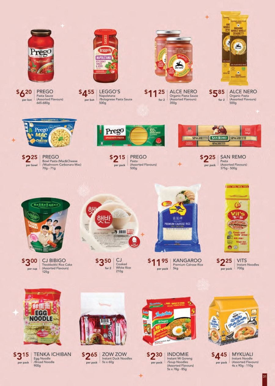 Ofertas de Sheng Siong Singapur de 30 noviembre a 2 enero 2026 ofertas de navidad