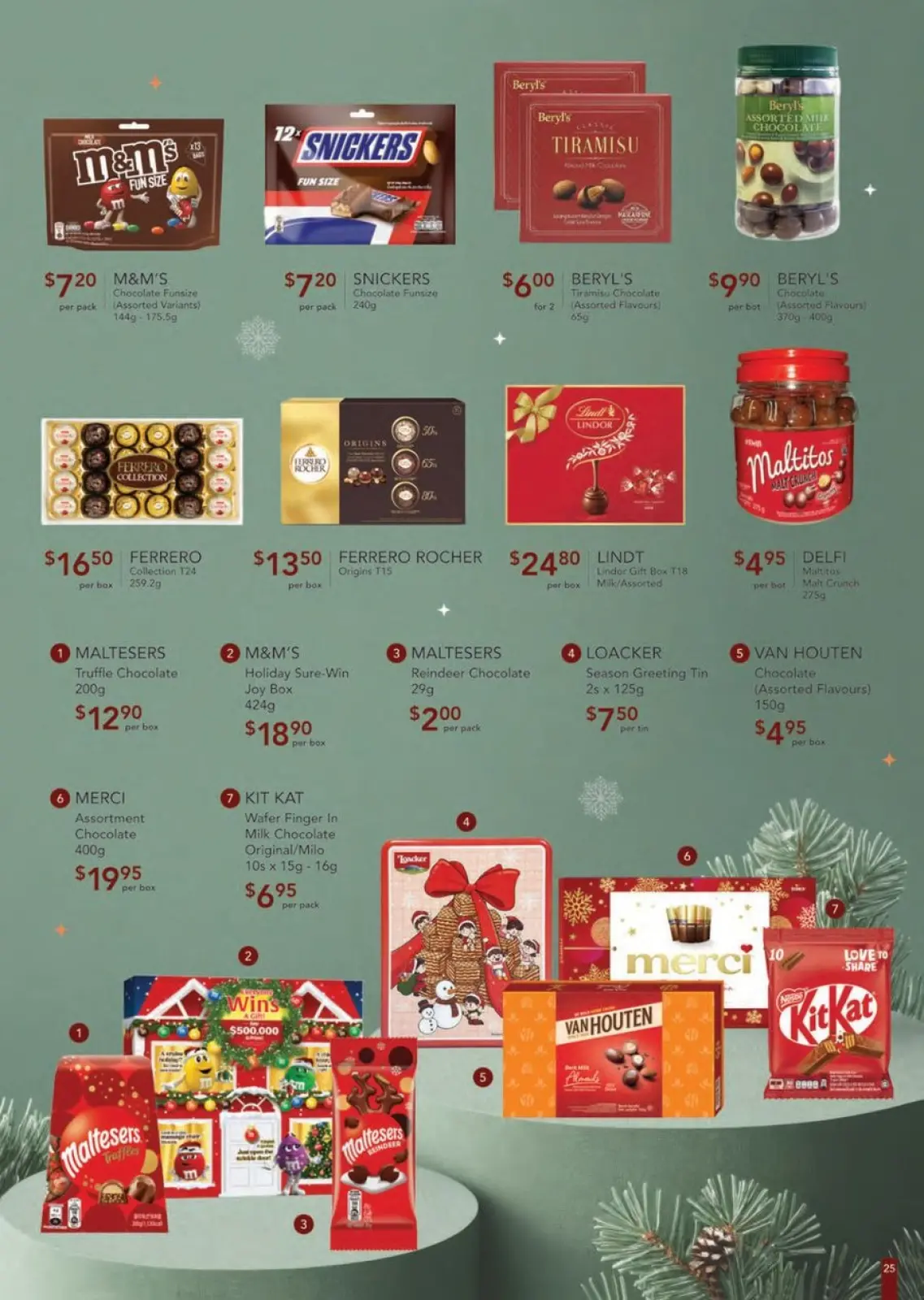 Page 25 dans Offres de Noël chez Sheng Siong Singapour