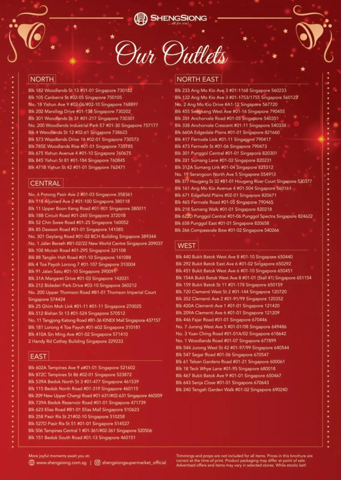 Page 36 dans Offres de Noël chez Sheng Siong Singapour