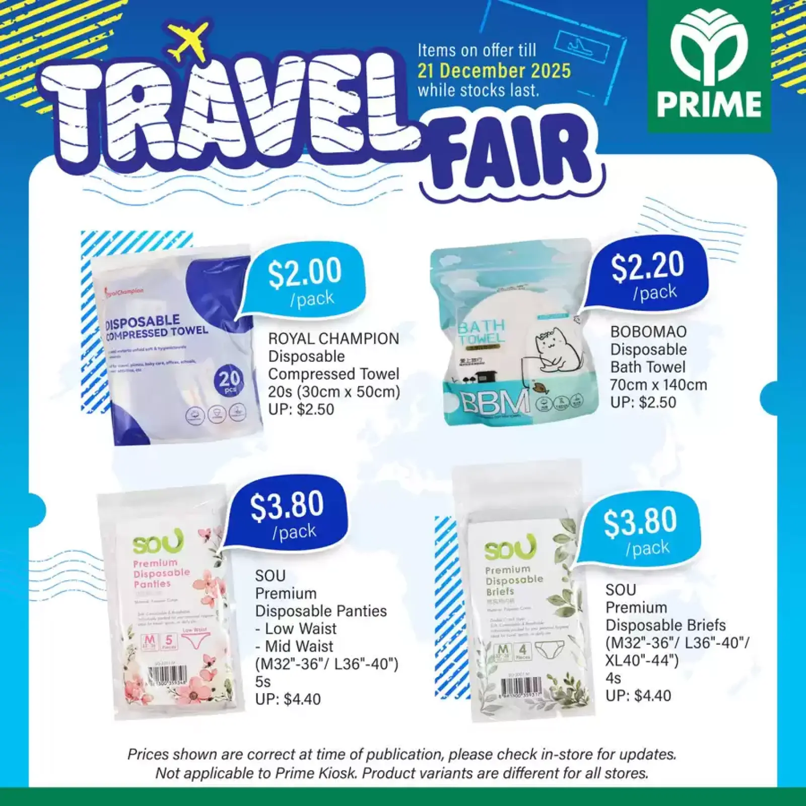 Page 1 dans Offres exclusives chez Supermarché Prime Singapour