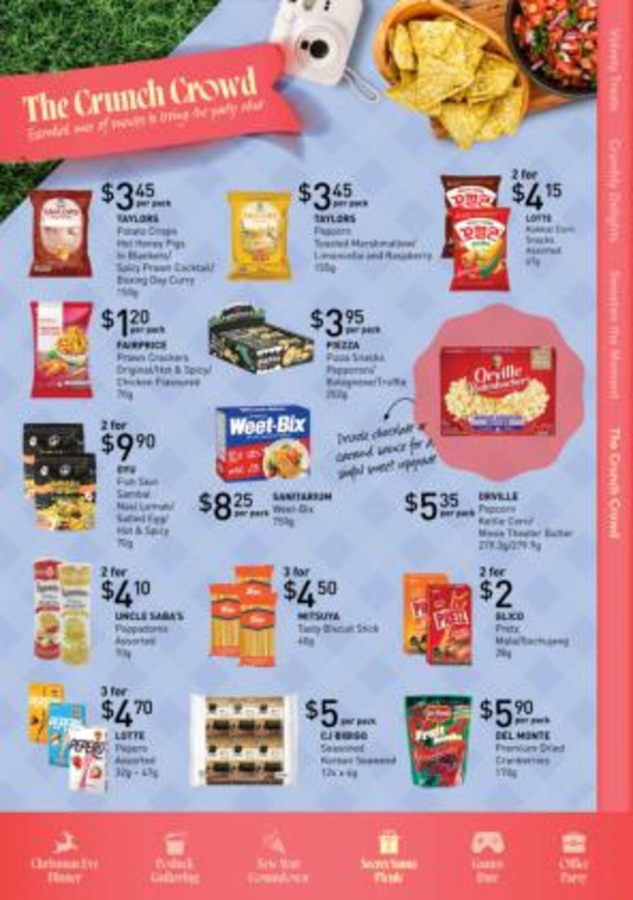 Offres FairPrice Singapour de 6 novembre à 31 décembre 2025 Des réductions exceptionnelles sur une sélection de produits