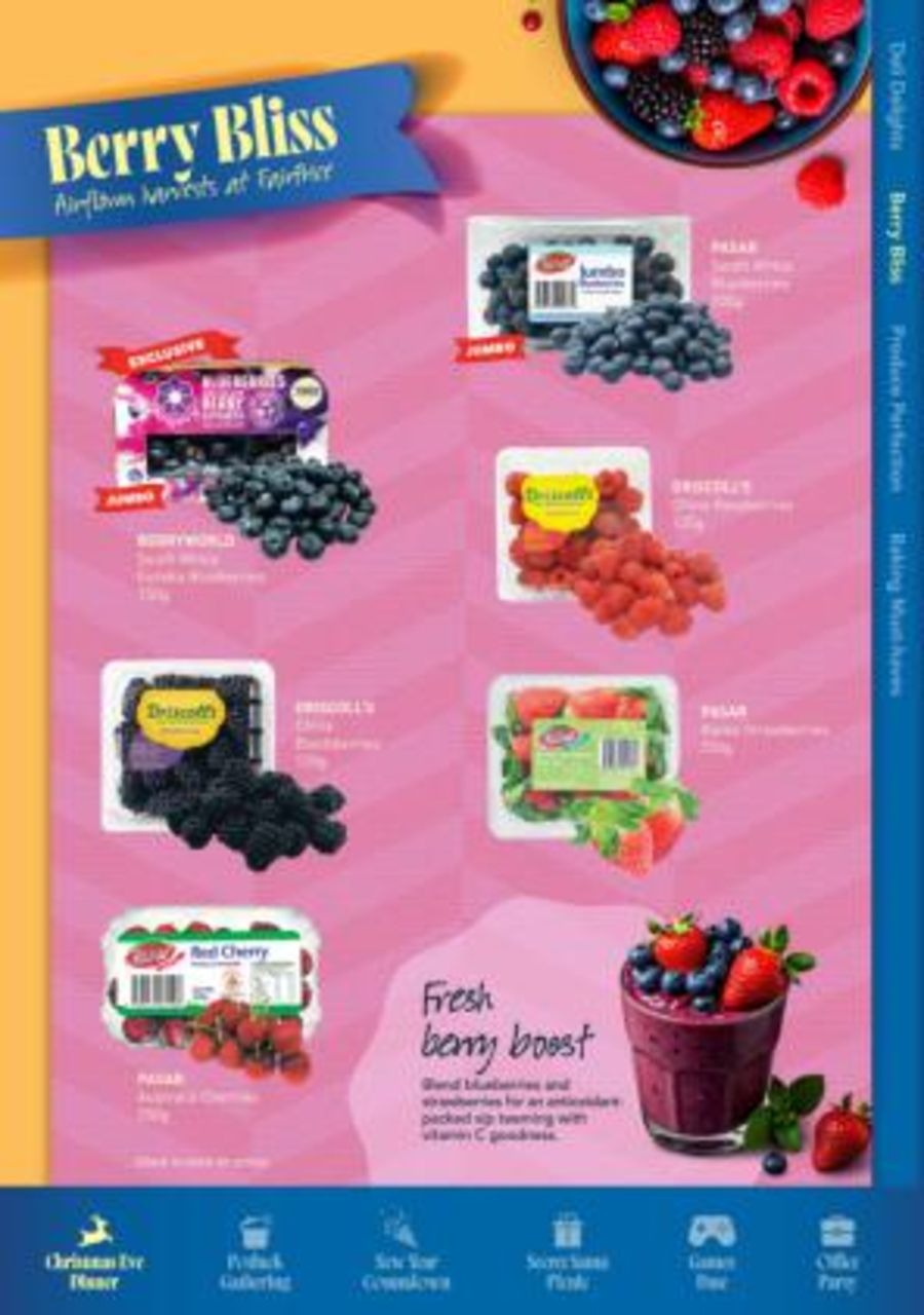 Offres FairPrice Singapour de 6 novembre à 31 décembre 2025 Des réductions exceptionnelles sur une sélection de produits