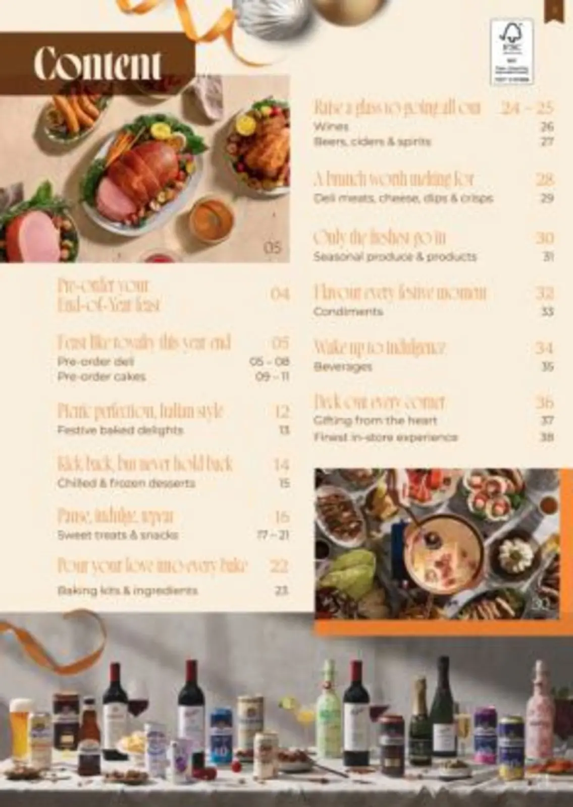 Page 3 in Discounts brochure at FairPrice Singapore