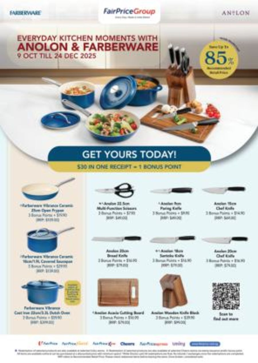 Offres FairPrice Singapour de 6 novembre à 31 décembre 2025 Brochure de réductions