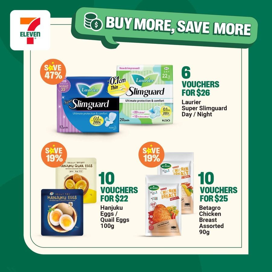 7 Eleven Singapore Offers from 29 November to 31 December 2025 Top offers for all bargain hunters