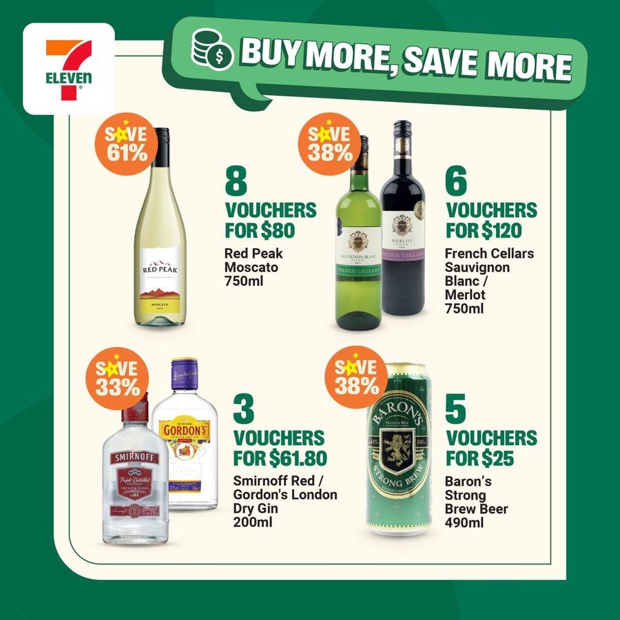 7 Eleven Singapore Offers from 29 November to 31 December 2025 Top offers for all bargain hunters