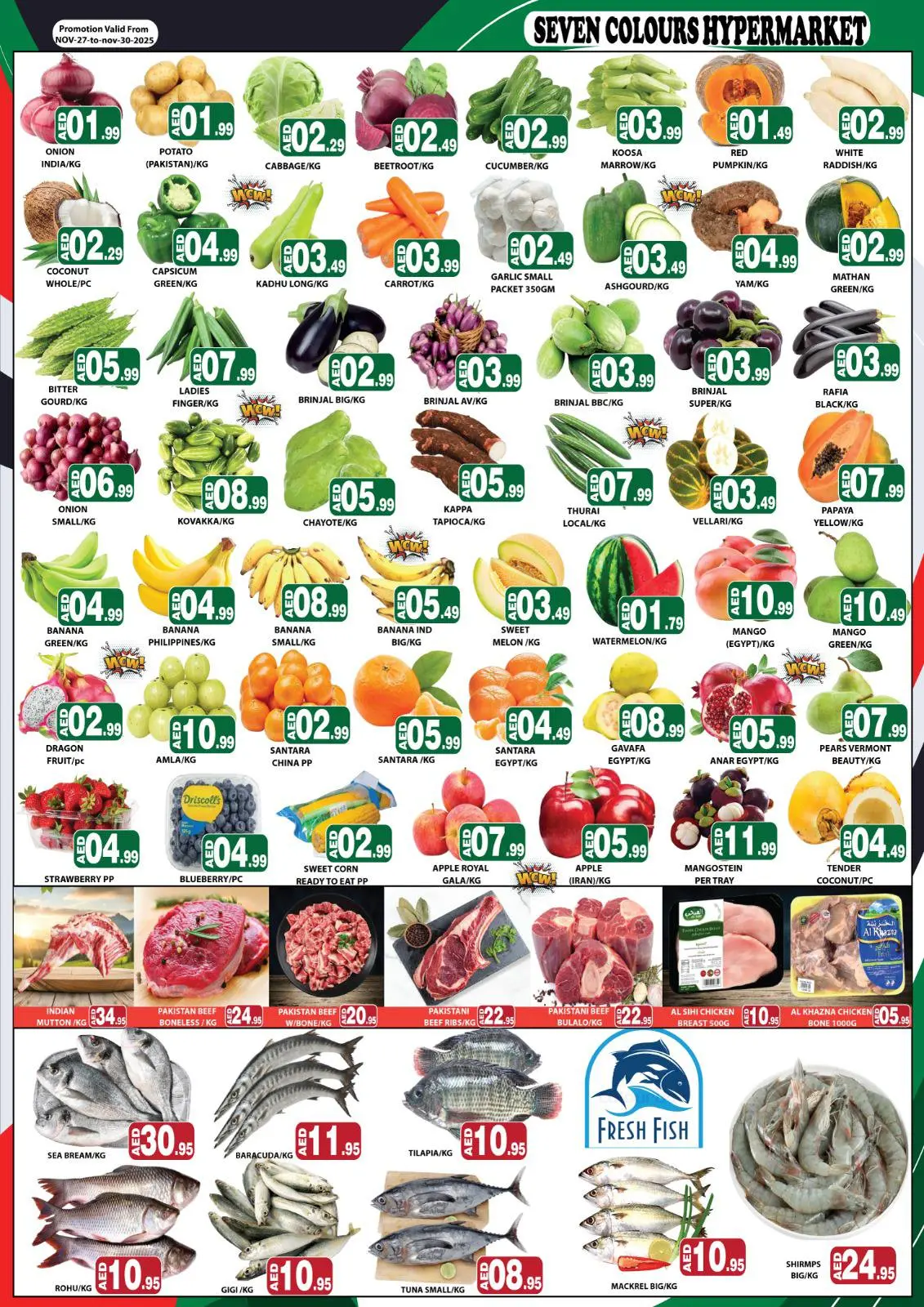 Page 2 in National Day Offers at Seven Colours Hypermarket UAE