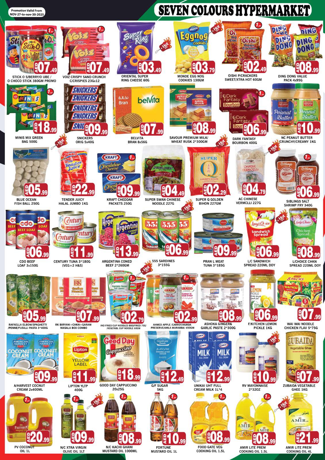 Ofertas de Hipermercado Siete Colores Emiratos Árabes Unidos de 27 a 30 noviembre 2025 Ofertas del Día Nacional - Hipermercado Siete Colores - Emiratos Árabes Unidos - 27 noviembre 2025 – 30 noviembre 2025 - Página 4