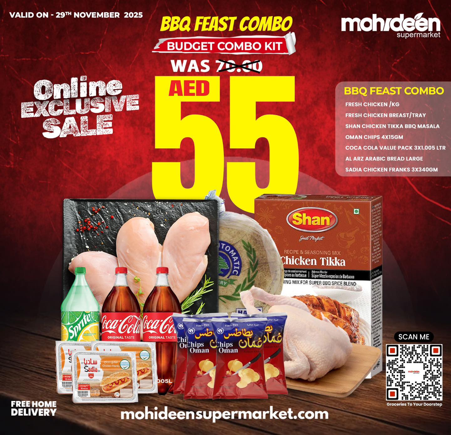 Ofertas de supermercado mohideen Emiratos Árabes Unidos sábado 29 noviembre Ofertas exclusivas (online)