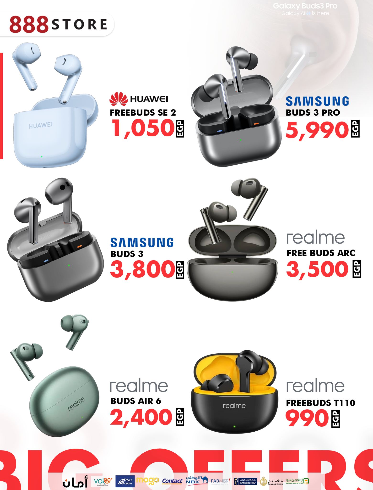 Ofertas de 888 Tienda Móvil Egipto de 28 noviembre a 4 diciembre 2025 Ofertas del Viernes Blanco