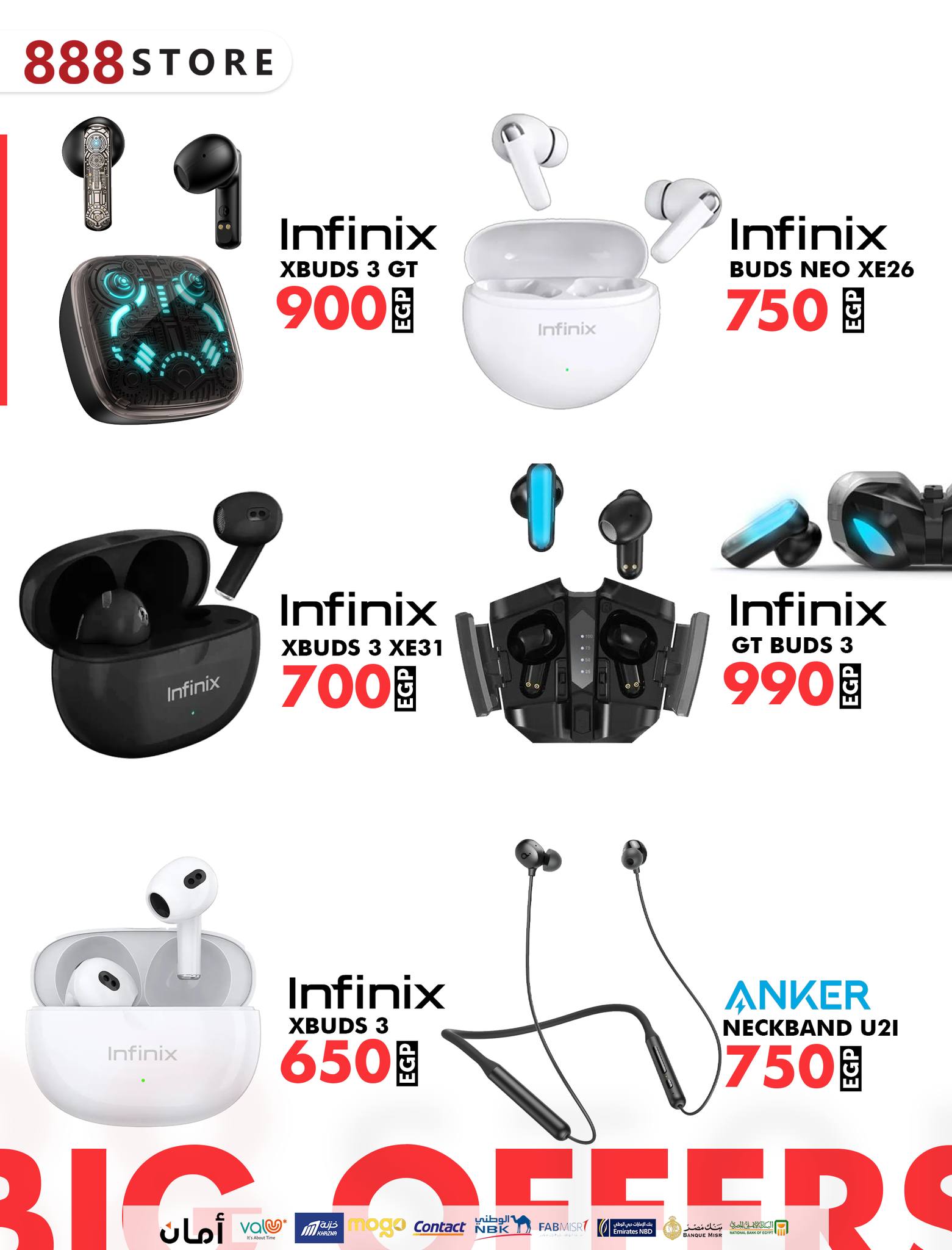 Ofertas de 888 Tienda Móvil Egipto de 28 noviembre a 4 diciembre 2025 Ofertas del Viernes Blanco