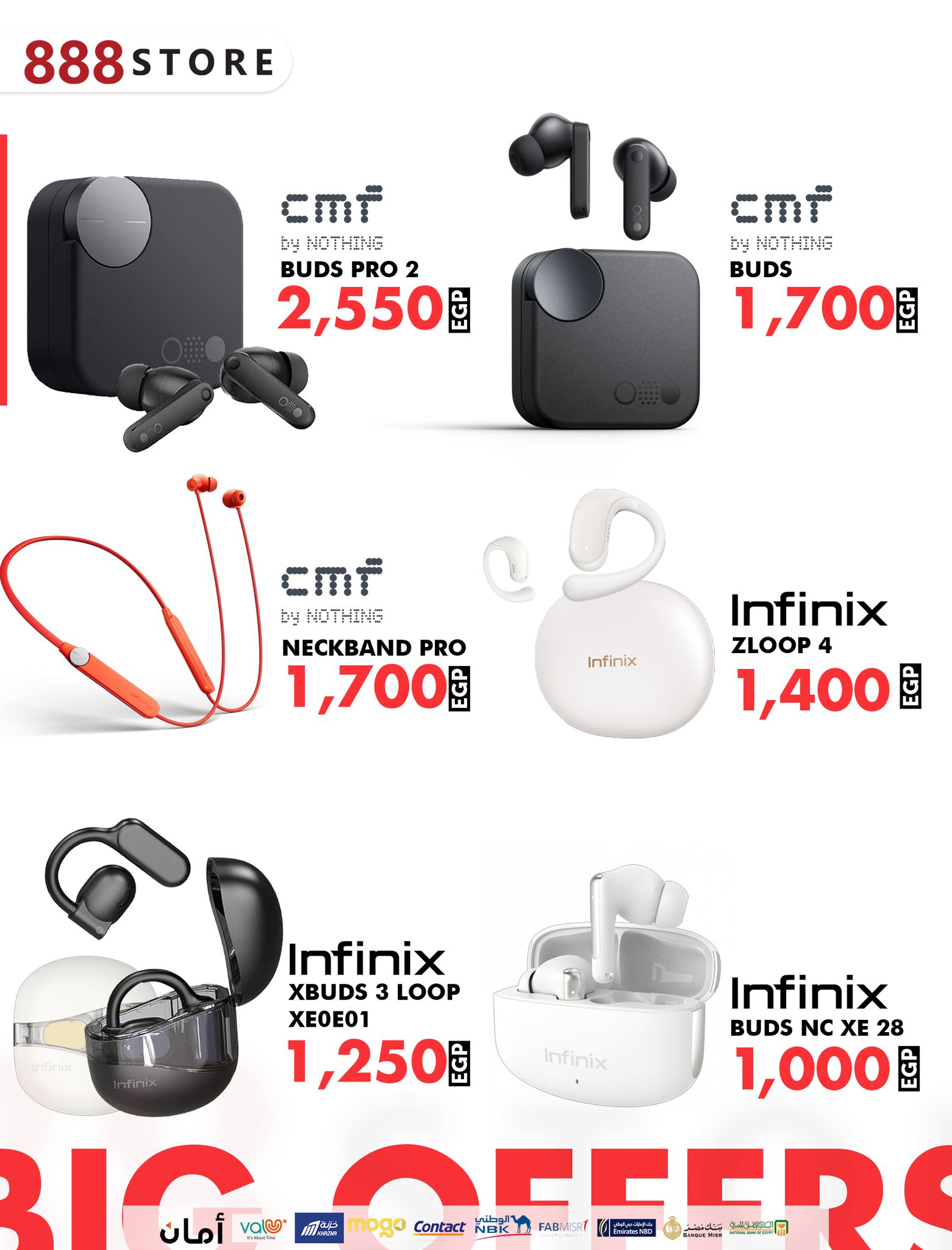 Ofertas de 888 Tienda Móvil Egipto de 28 noviembre a 4 diciembre 2025 Ofertas del Viernes Blanco