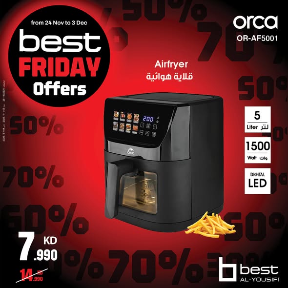 Best Al Yousifi Kuwait Offers from 24 November to 3 December 2025 Best Friday Deals