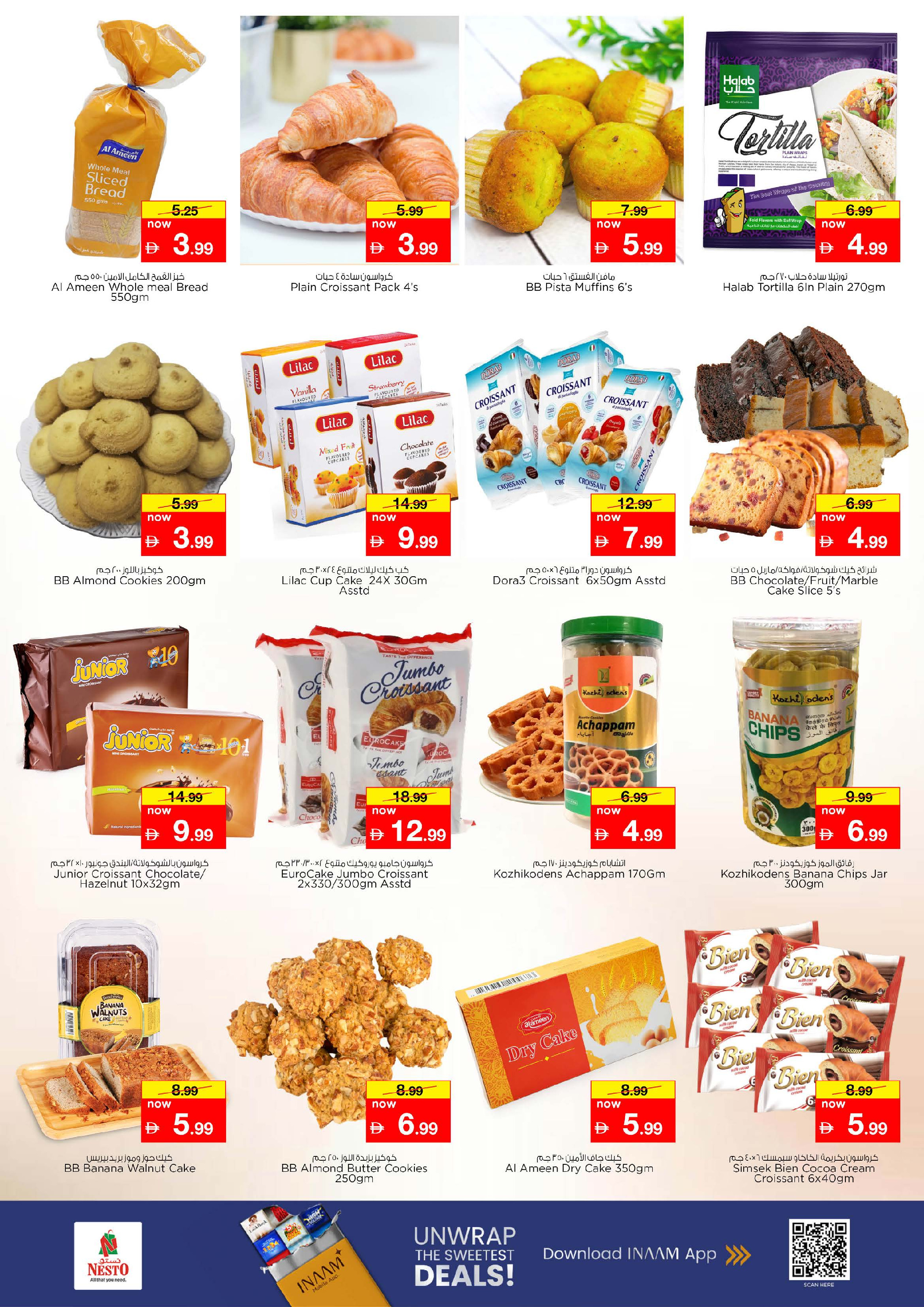 Offres Nesto Hypermarchés Dubai  de 1 à 4 décembre CINQUANTE-QUATRE OFFRES uniquement chez Al Fahidi