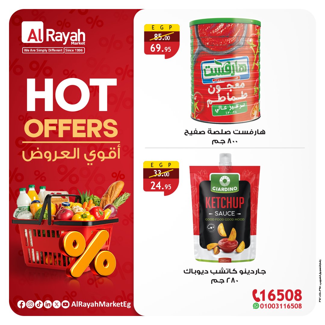 عروض الراية ماركت مصر من 1 حتى 14 ديسمبر 2025 أقوى العروض