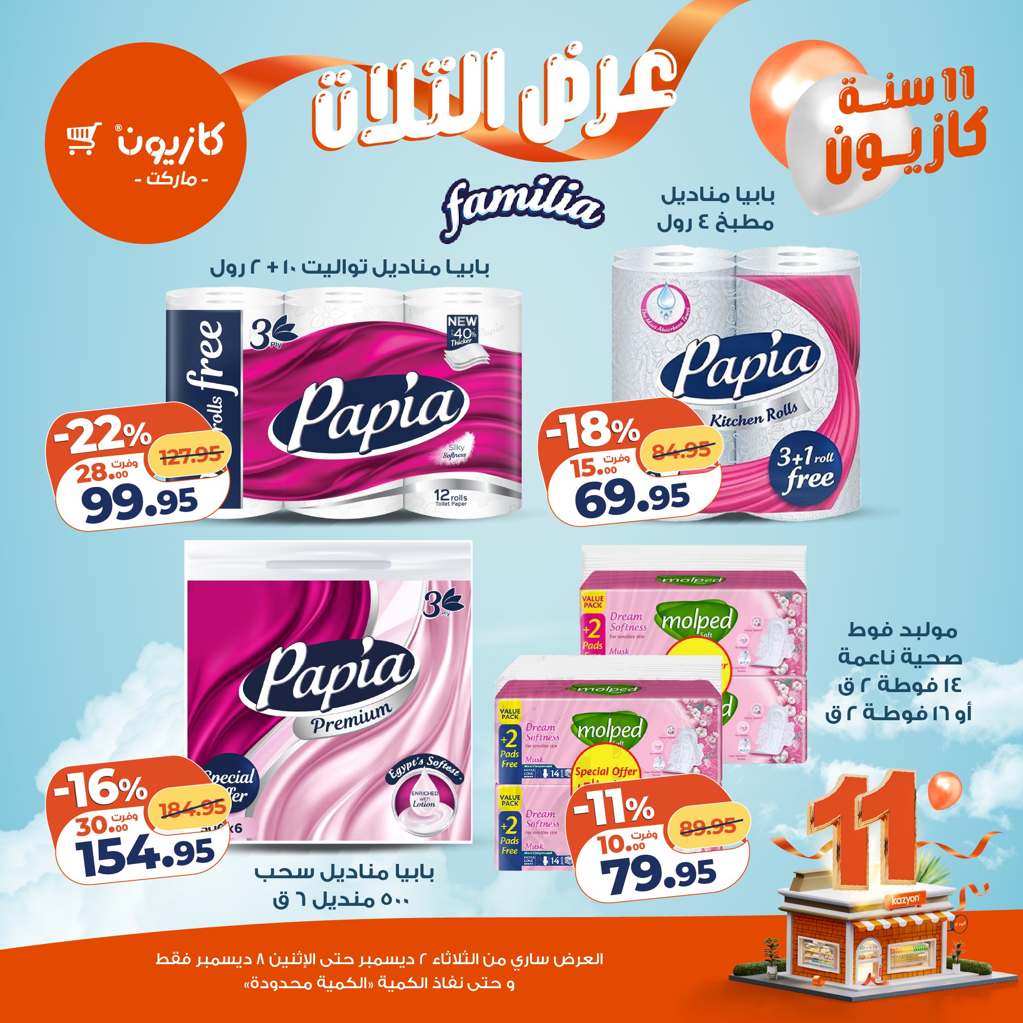 Ofertas de Mercado de Kazión Egipto de 2 a 8 diciembre 2025 Oferta del martes