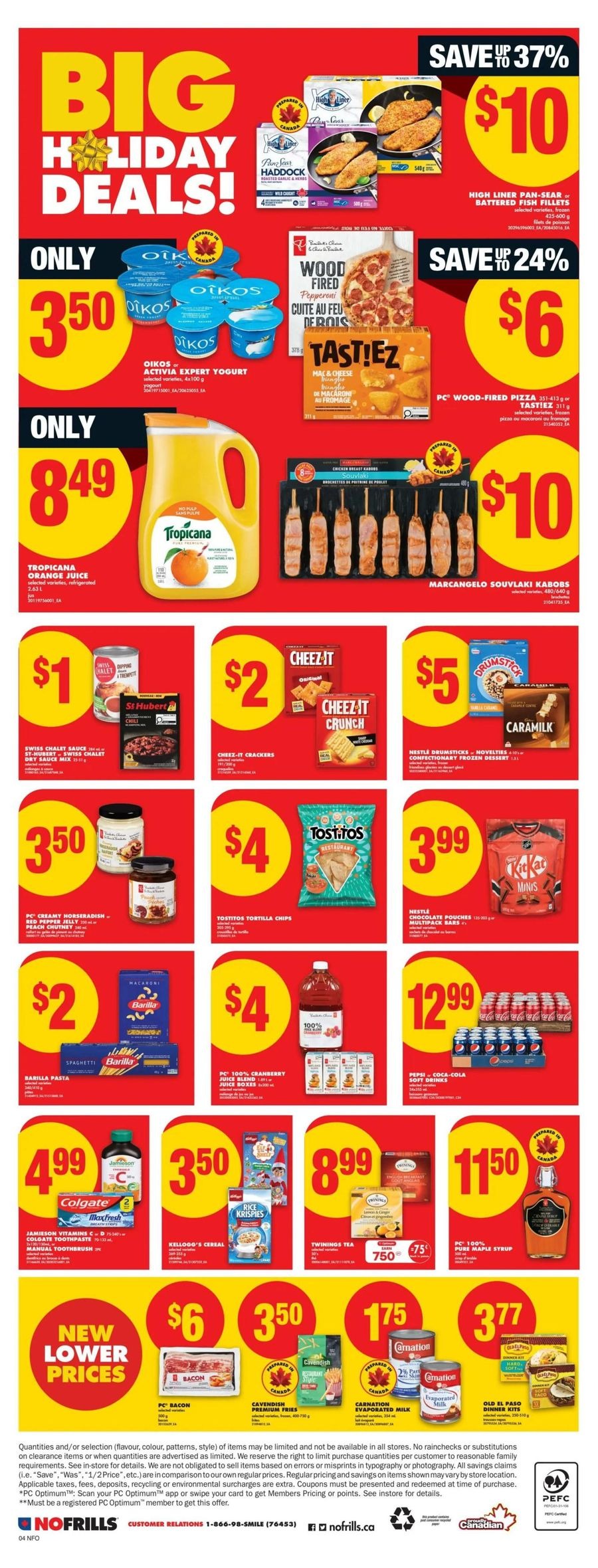 No Frills Canada Offers from 3 to 17 December 2025 Exclusive bargains