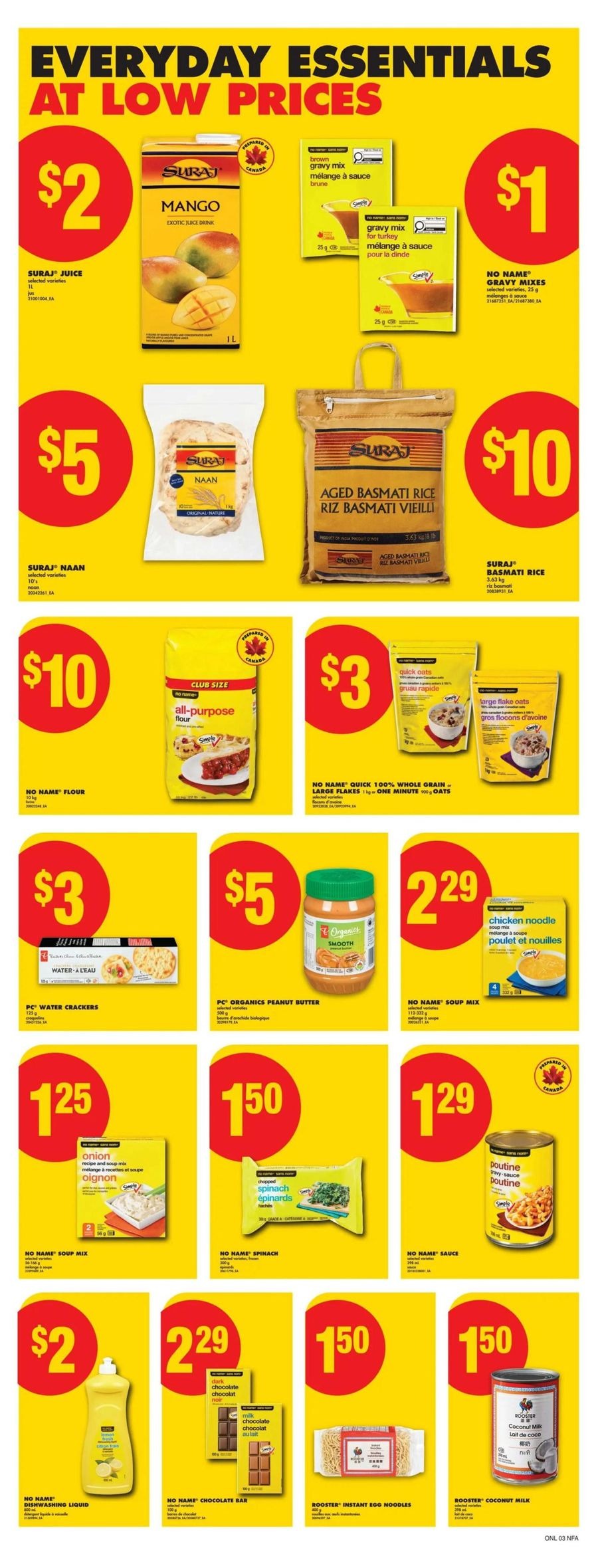 No Frills Canada Offers from 26 November to 10 December 2025 Price Drop
