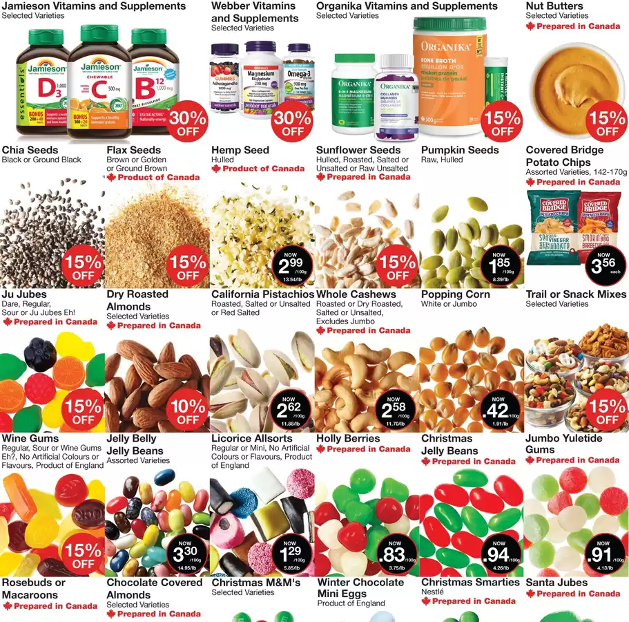 Bulk Barn Canada Offers from 20 November to 3 December 2025 Weekly ad