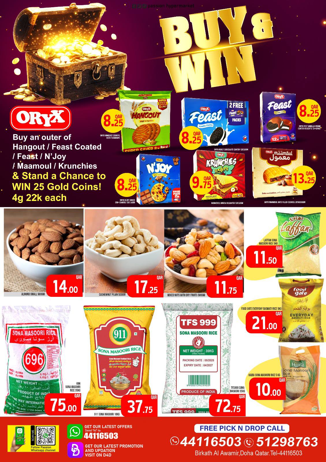 Passion Hypermarket Qatar Offers from 4 to 7 December 2025 December Delight Deals