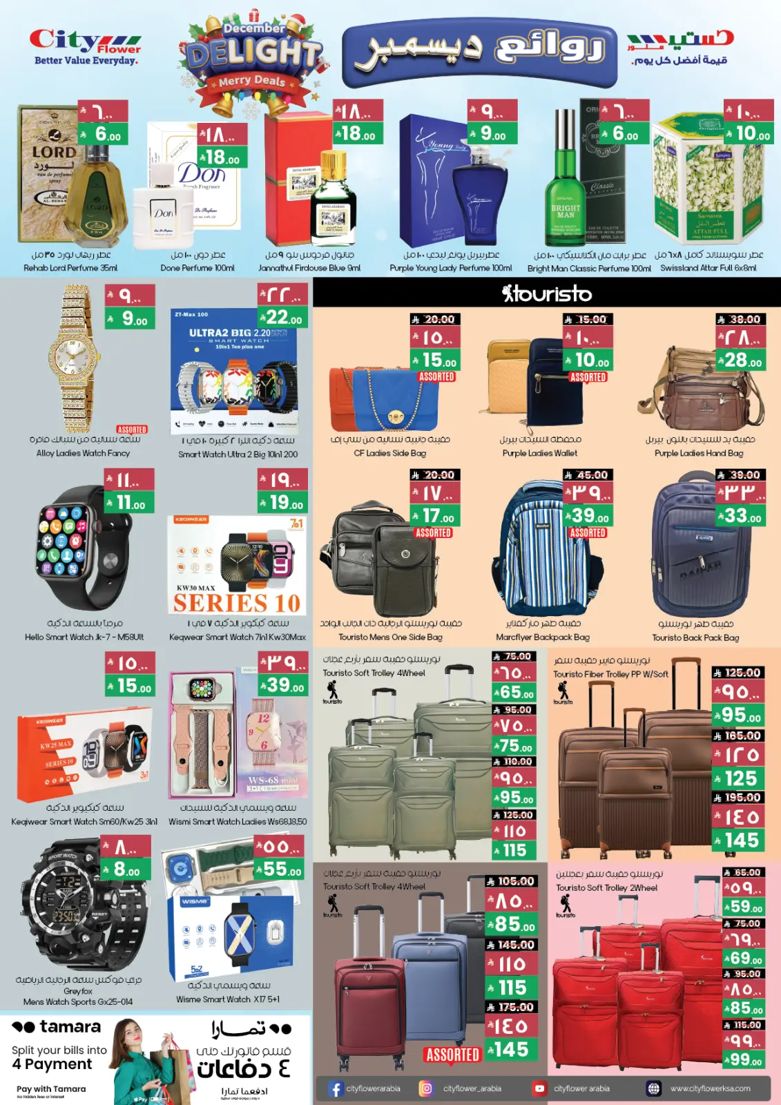 صفحة 4 ضمن عروض ديسمبر الممتع في سيتى فلاور السعودية