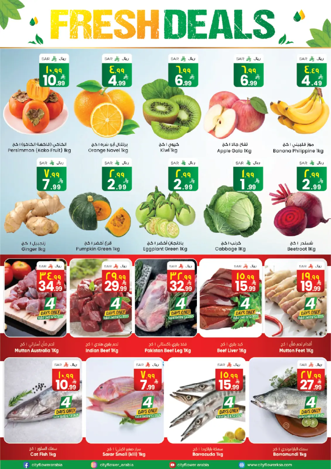 صفحة 12 ضمن أفضل العروض في سيتى فلاور السعودية