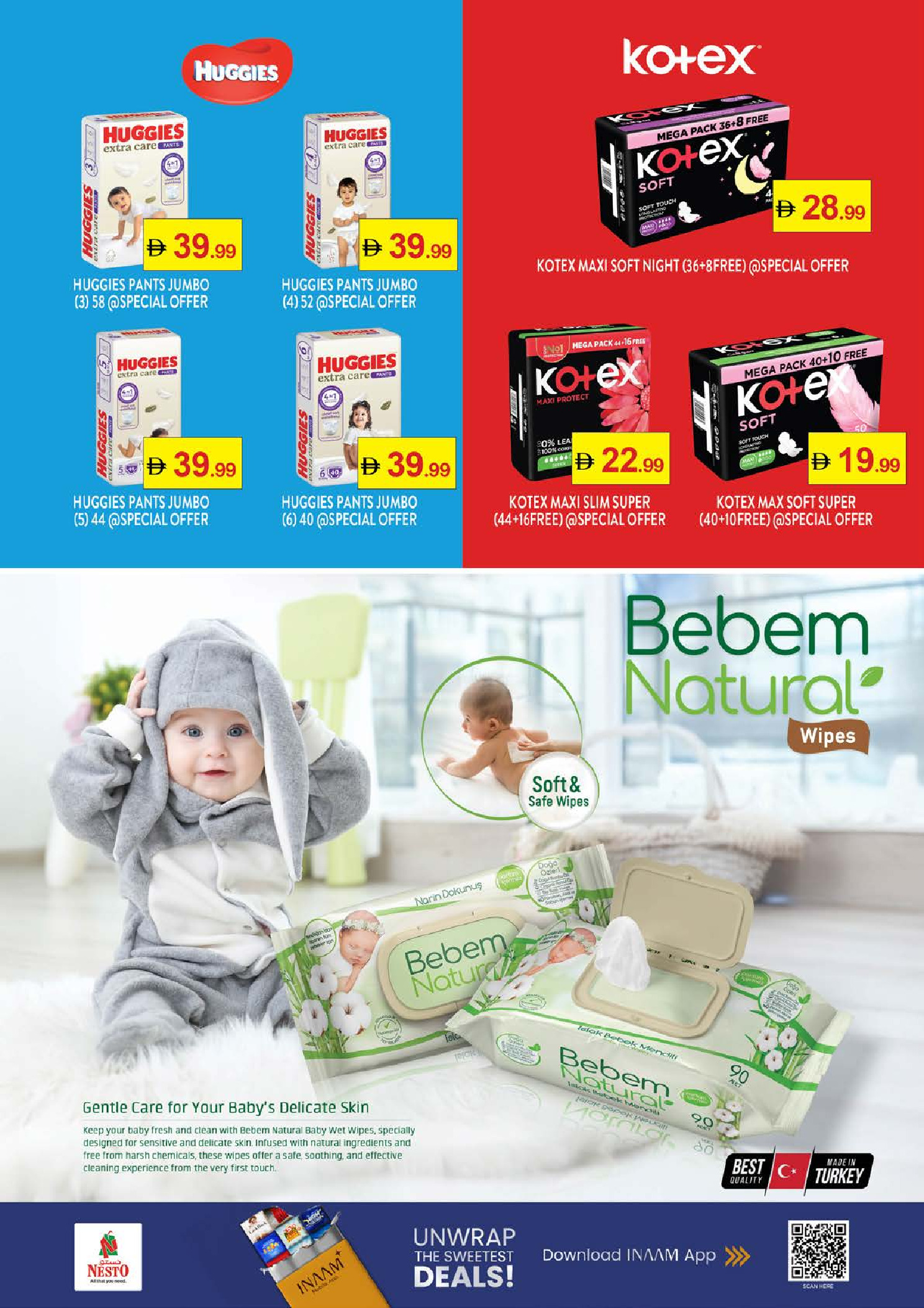 Ofertas de Nesto Hipermercados Ajmán  de 5 a 7 diciembre OFERTAS DE LAS DELICIAS DE DICIEMBRE en Sanayya