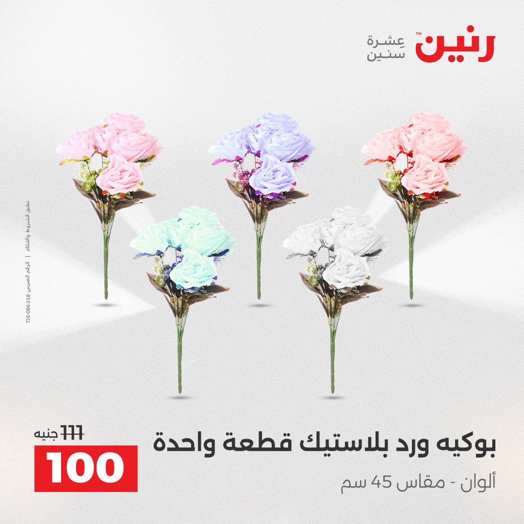 عروض رنين مصر من 7 حتى 8 ديسمبر 2025 عروض قطع الديكور