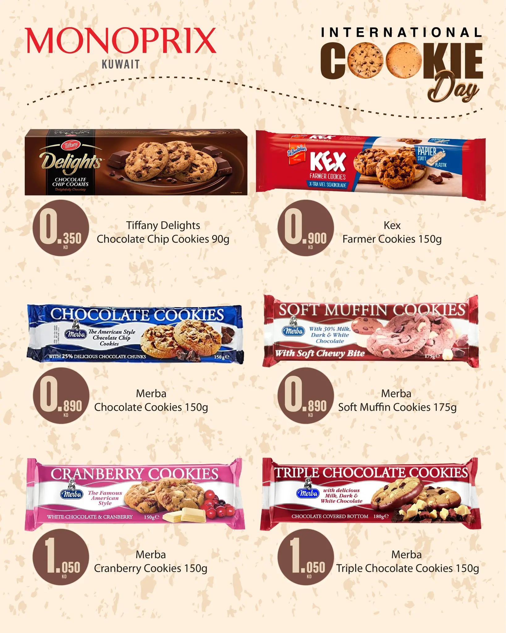 Monoprix Kuwait Offers from 4 to 10 December 2025 World Cookie Day Offers
