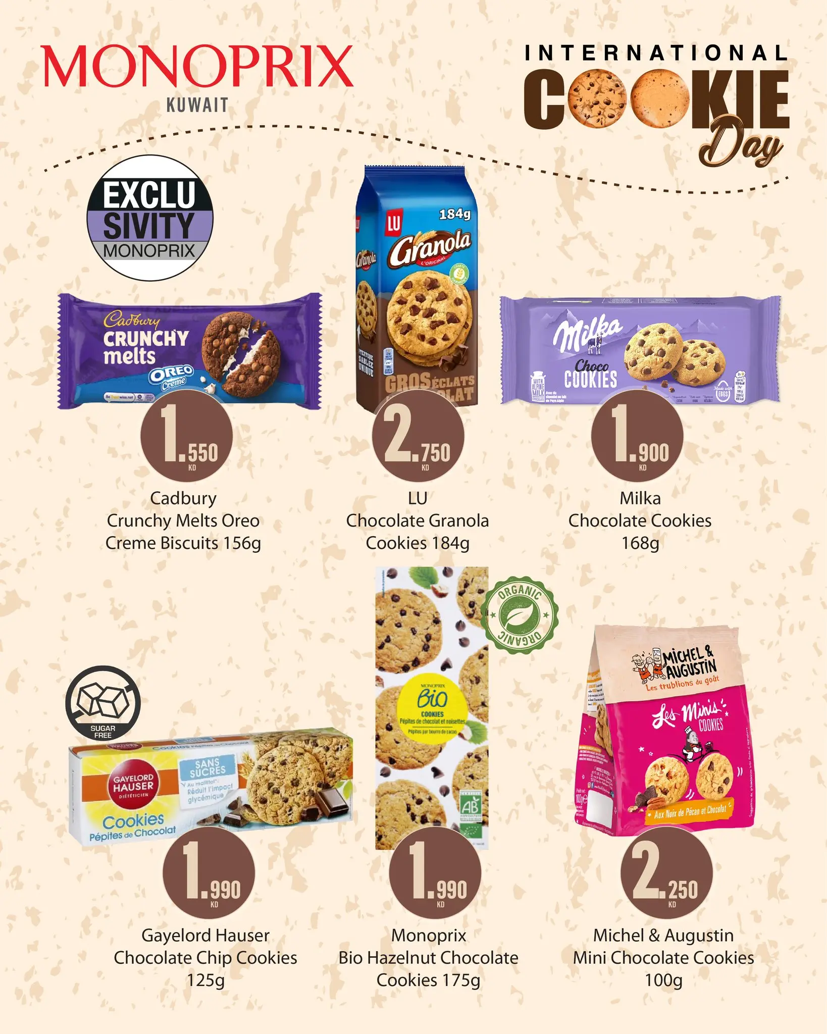 Monoprix Kuwait Offers from 4 to 10 December 2025 World Cookie Day Offers
