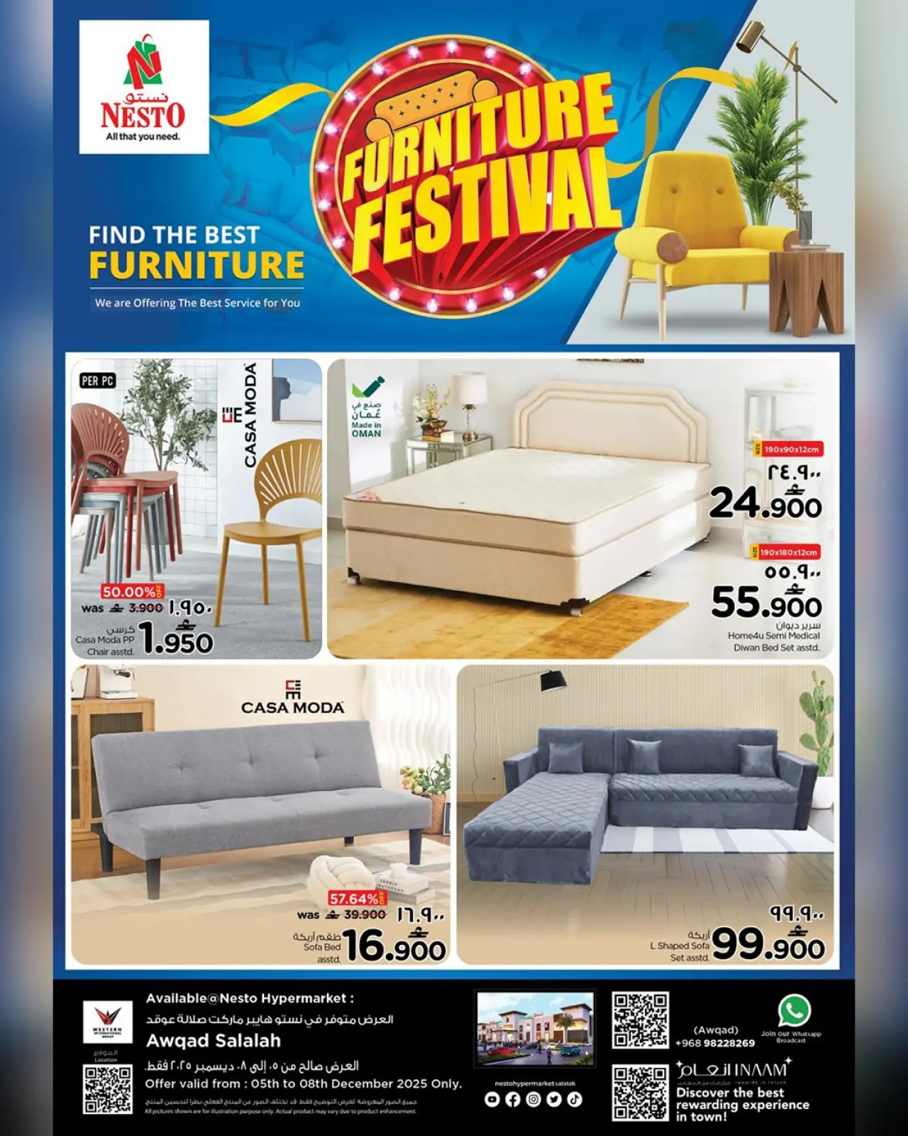 Page 1 dans Festival du meuble chez Nesto Oman