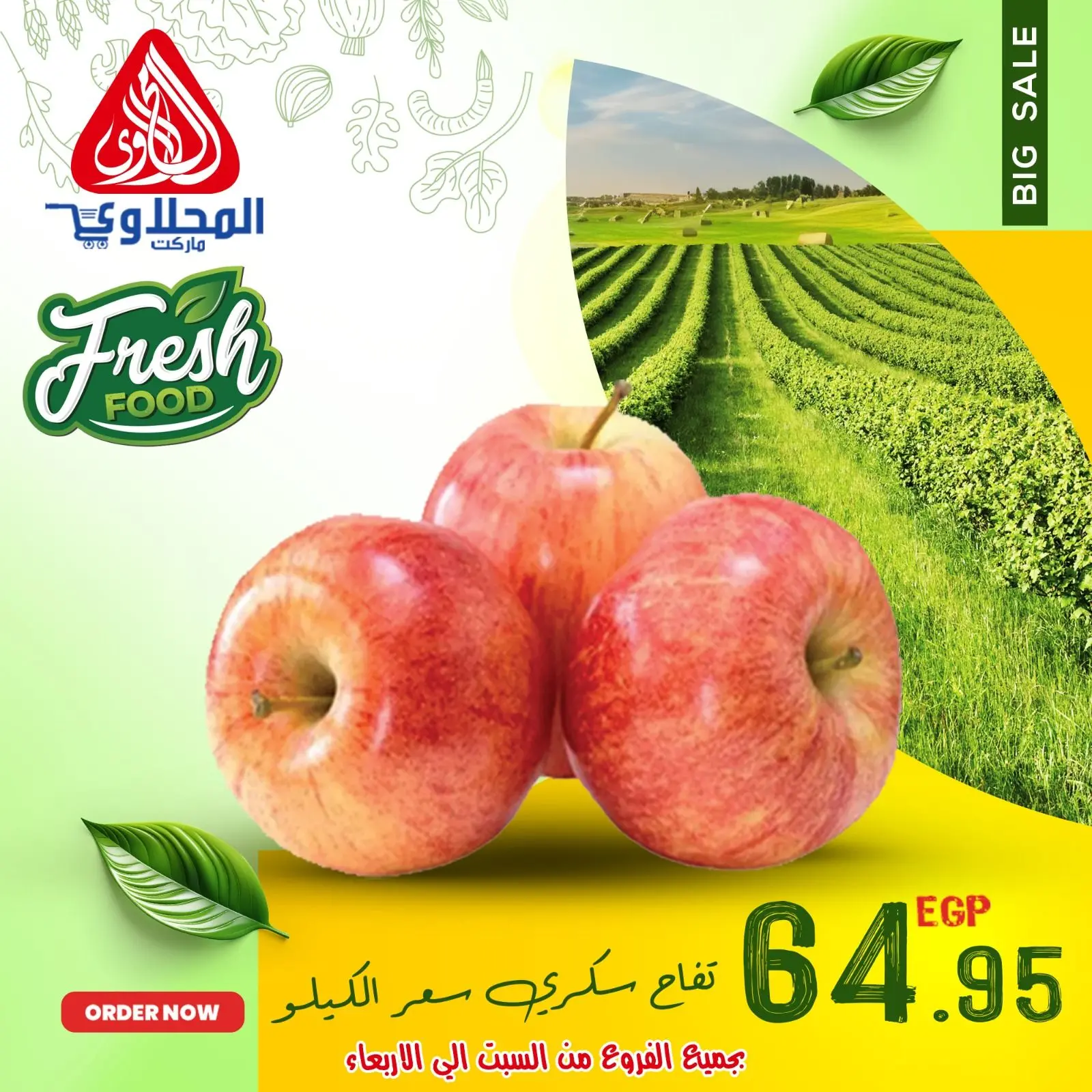 Página 3 en Ofertas de frutas y verduras en Mercado El Mahlawy Egipto