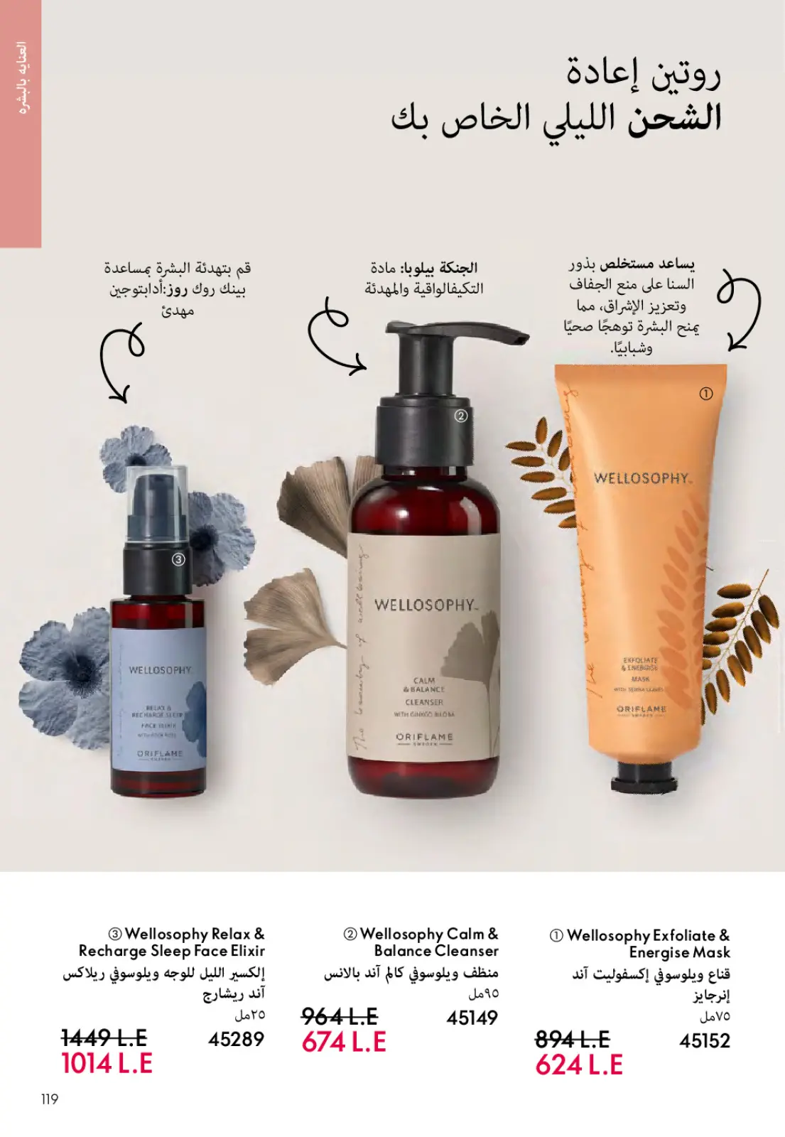 Página 118 en ofertas de diciembre en Oriflame Egipto