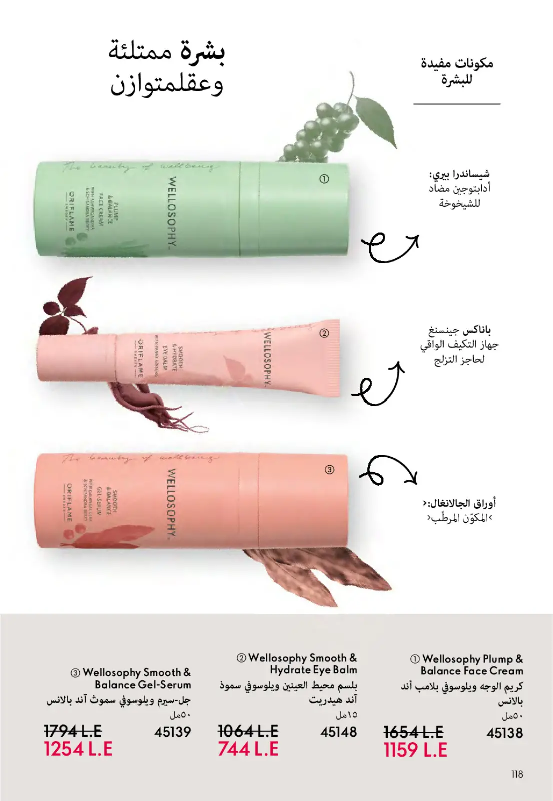 Página 119 en ofertas de diciembre en Oriflame Egipto