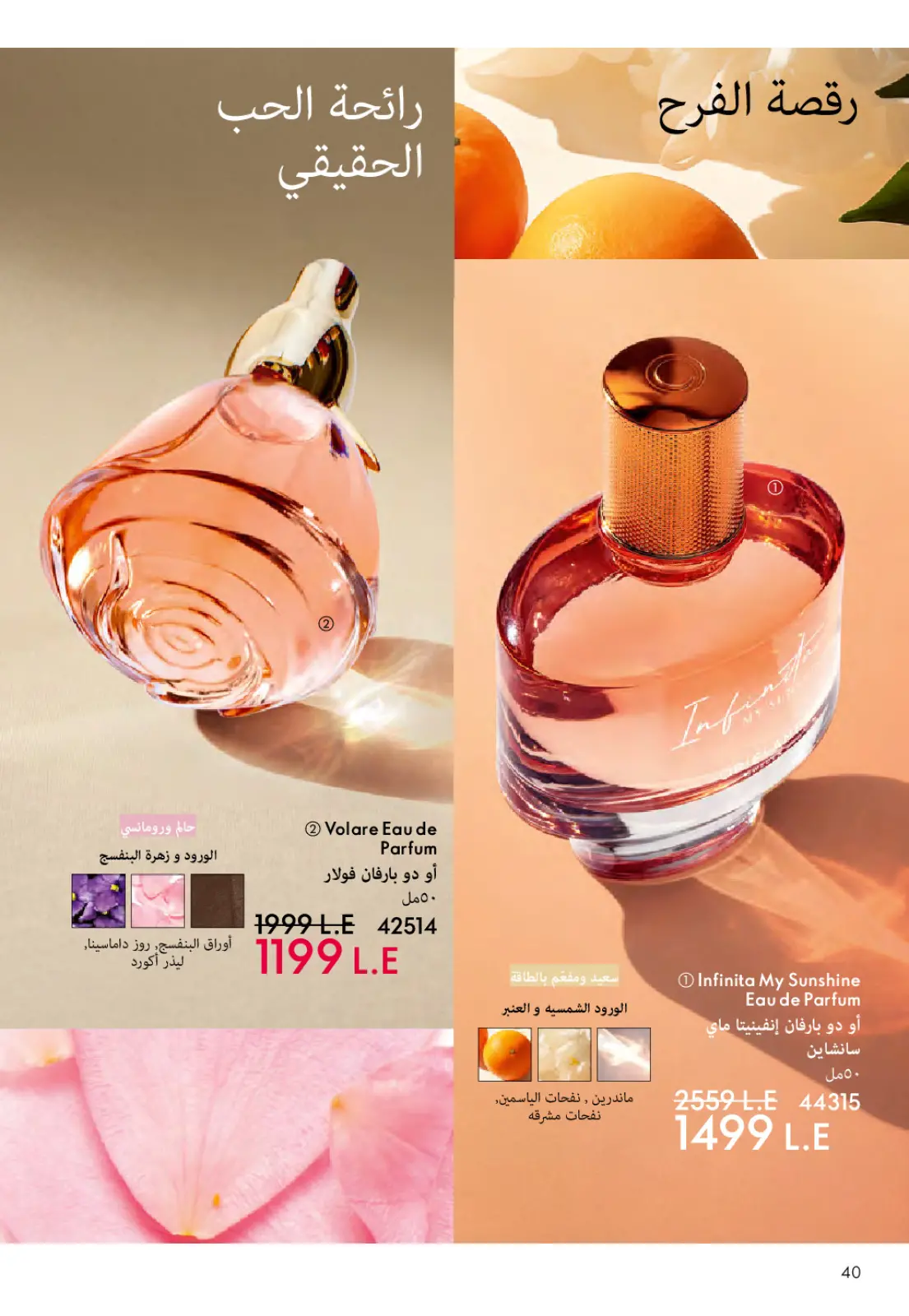 Página 41 en ofertas de diciembre en Oriflame Egipto