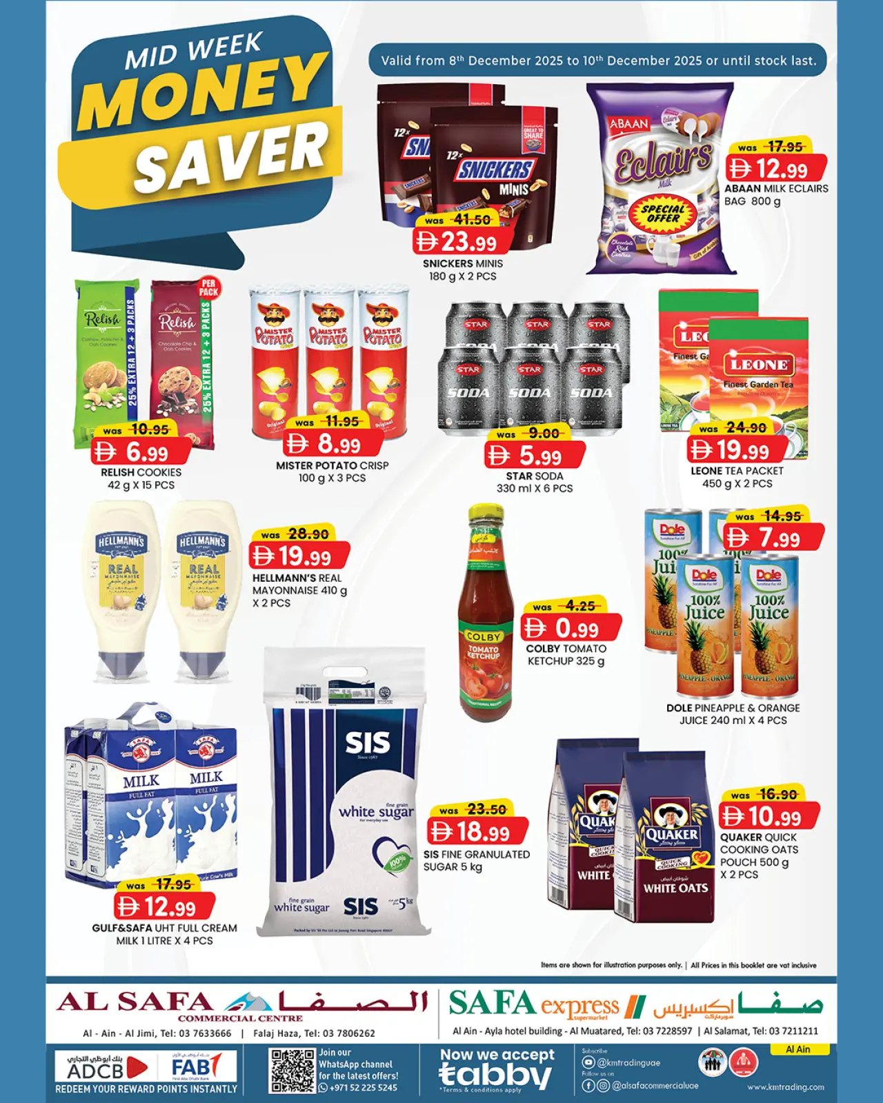 Page 1 dans Économiseur d'Argent en Milieu de Semaine chez Safa Express Émirats arabes unis
