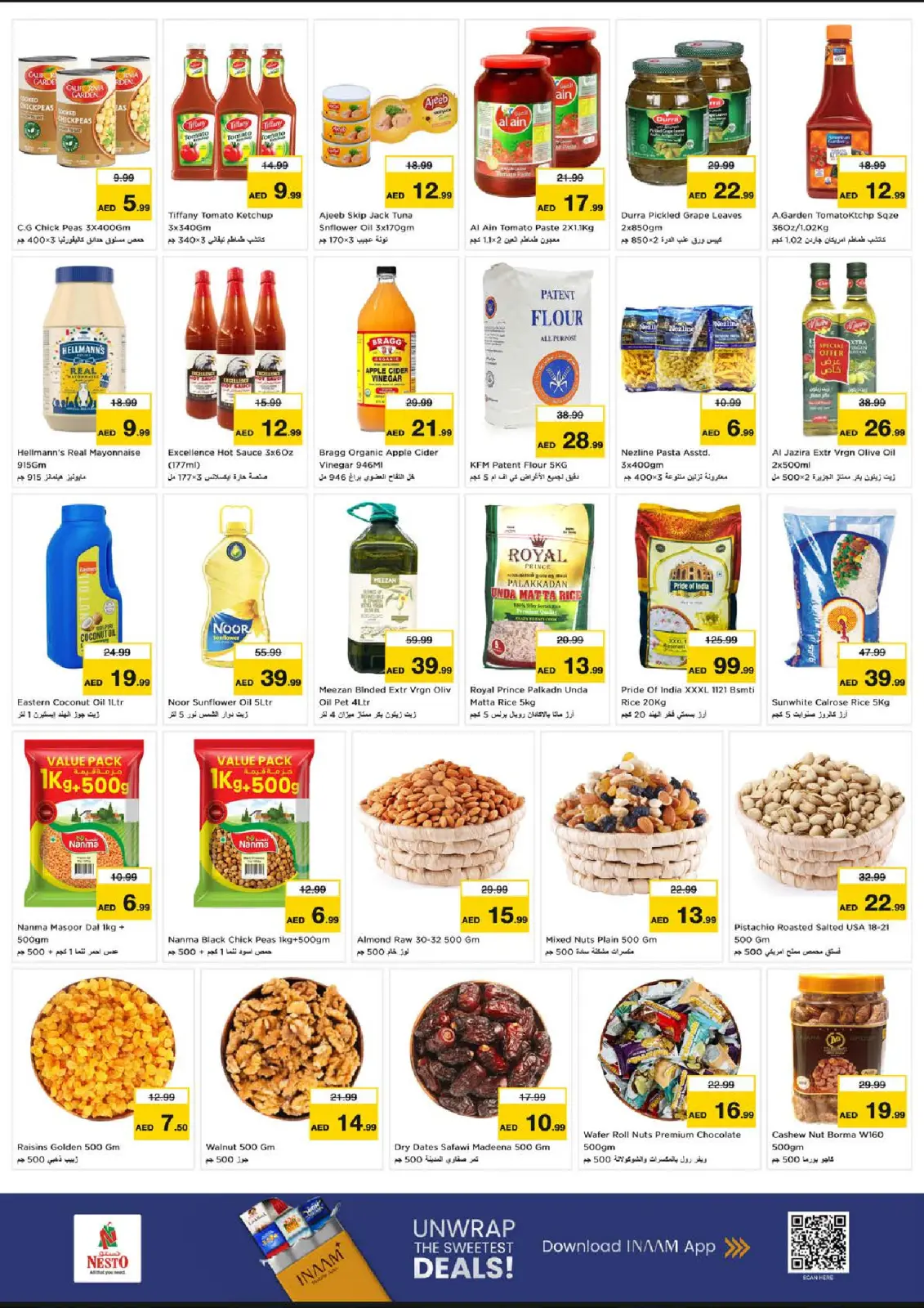 Nesto Hypermarkets Dubai  Offers from 8 to 10 December GIGANTIC DAYS DEALS AT Nadd Al Hamar - Page 4