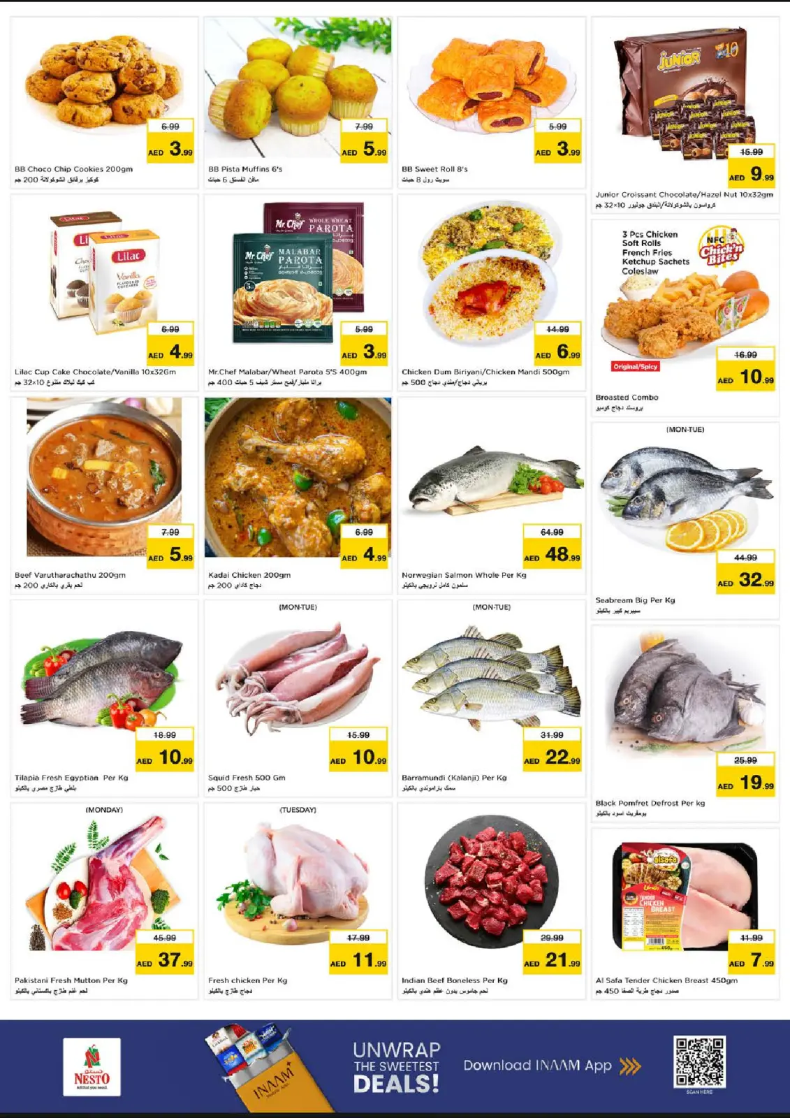 Nesto Hypermarkets Dubai  Offers from 8 to 10 December GIGANTIC DAYS DEALS AT Nadd Al Hamar - Page 6
